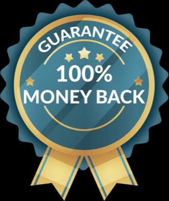 7-Day Money-Back Guarantee Wound Care Nursing Review 7-day 100% money-back guarantee badge
